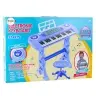 Electronic Piano for Children with Microphone 37 Keys Blue