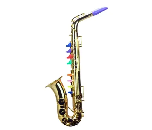 Children's Musical Instrument Toy Saxophone Gold
