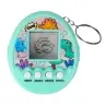 Tamagotchi Pet Egg Electronic Game 168W1 Keychain With Bell Turquoise