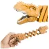 Biting Dinosaur Grapple Gun Brown
