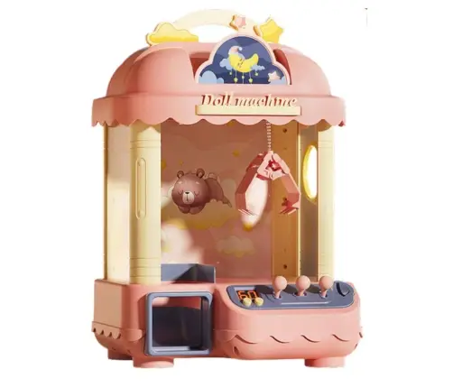 Token Catching Machine with Lights and Sounds, Pink