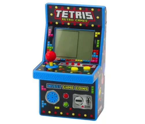 Mini Retro Tetris Slot Machine 49 Games 1676 Levels Blue