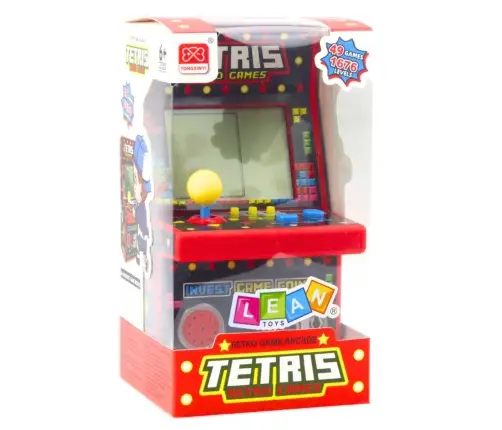Mini Retro Tetris Slot Machine 49 Games 1676 Levels Red