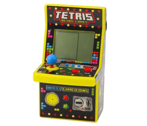 Mini Retro Tetris Slot Machine 49 Games 1676 Levels Yellow