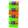 Skill Game Tower 24 Blocks With Smiley Faces Colorful