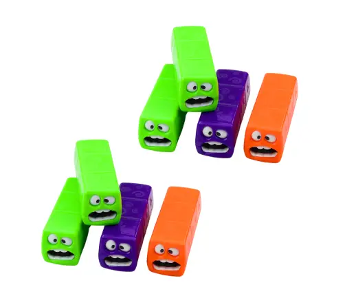 Skill Game Tower 24 Blocks With Smiley Faces Colorful