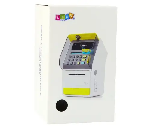 ATM Safe Piggy Bank PIN Code ATM Card Pink