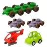 Educational Construction Blocks in a Bag Dinosaurs Numbers Letters 91 pcs.