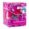 Pastel Pink 3D Construction Blocks 230 pcs.