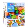 Set of 3D Colorful Construction Blocks 180 pcs.