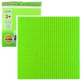 Construction Board for Building Blocks Light Green 25.5x25.5 cm