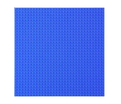 Construction Board for Building Blocks, Navy Blue, 40x40cm