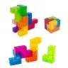 Magnetic Blocks Magic Cube Puzzle 156 Challenge Cards 9 pcs.