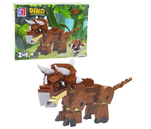 Construction Blocks Set Dinosaur Robot 2in1 148-175 pcs Mix
