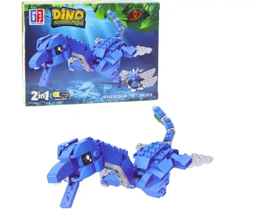 Construction Blocks Set Dinosaur Robot 2in1 148-175 pcs Mix