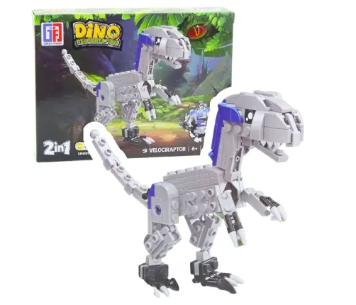 Construction Blocks Set Dinosaur Robot 2in1 148-175 pcs Mix