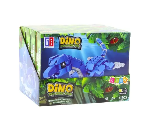 Construction Blocks Set Dinosaur Robot 2in1 148-175 pcs Mix