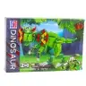 Dilophosaurus Dinosaur Building Blocks Green 269 pcs.
