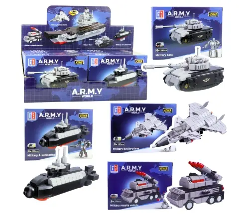 Construction Bricks Army Military Means of Transport Robot 2 in 1 Construction Bricks Army Military Means of Transport Robot 2 in 1