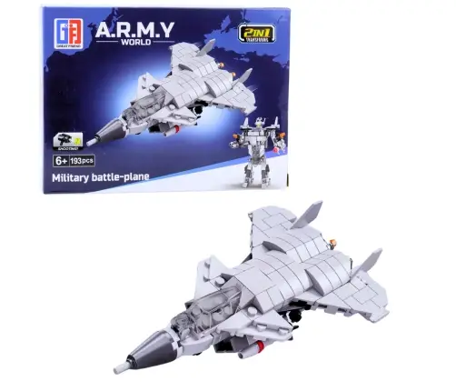 Construction Bricks Army Military Means of Transport Robot 2 in 1 Construction Bricks Army Military Means of Transport Robot 2 in 1