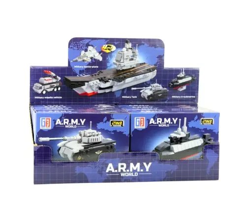 Construction Bricks Army Military Means of Transport Robot 2 in 1 Construction Bricks Army Military Means of Transport Robot 2 in 1