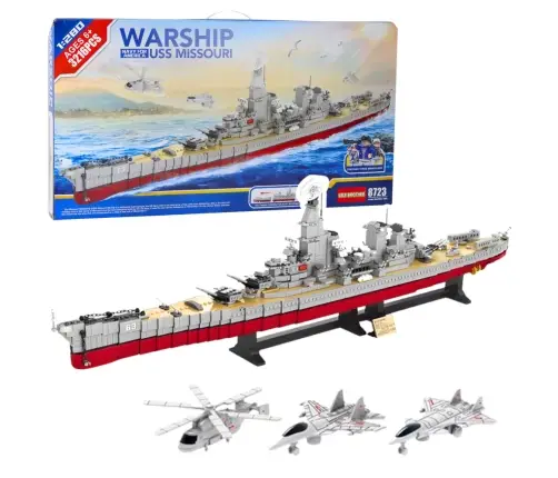 Construction Bricks Large Warship Aircraft Carrier 3216 pcs.