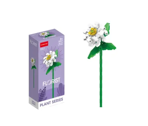 Construction Blocks Single Decorative Flower 56-245 pcs.