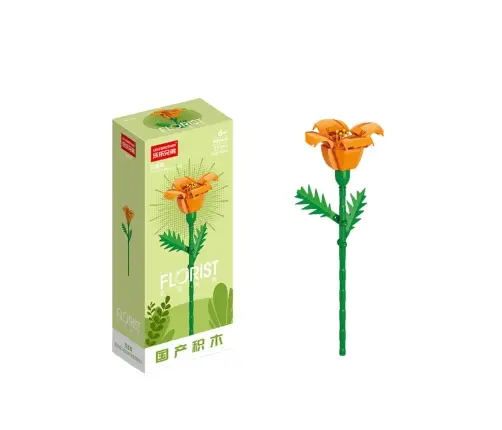 Construction Blocks Single Decorative Flower 56-245 pcs.
