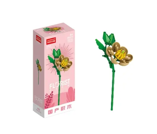 Construction Blocks Single Decorative Flower 56-245 pcs.