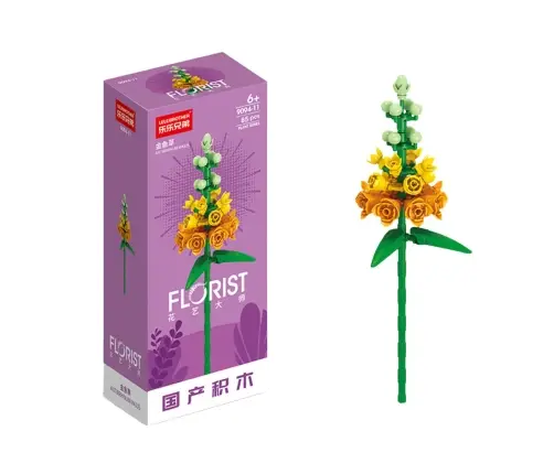 Construction Blocks Single Decorative Flower 56-245 pcs.