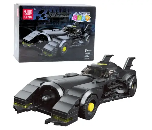 Superhero Race Car Building Blocks Black 409 pcs.