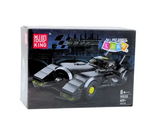 Superhero Race Car Building Blocks Black 409 pcs.