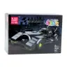 Superhero Race Car Building Blocks Black 409 pcs.