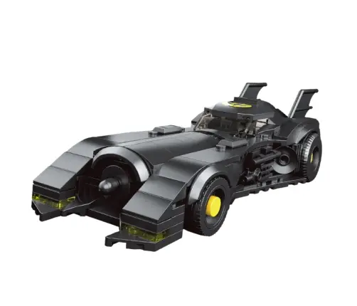 Superhero Race Car Building Blocks Black 409 pcs.