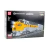Construction Blocks Gray-Yellow Remote Controlled Train RC 1751 pcs.