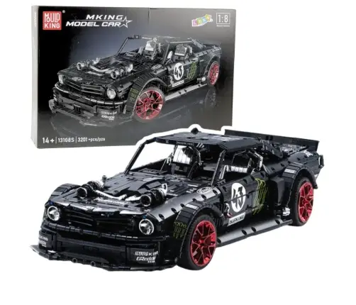 Building Blocks Sports Car Mustang Hoonicorn V2 3201 pcs.