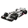 Construction Bricks F1 Race Car White and Red 1235 pcs.