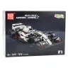 Construction Bricks F1 Race Car White and Red 1235 pcs.