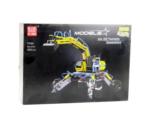 Construction Bricks Mobile All Terrain Excavator 1392 pcs. Construction Bricks Mobile All Terrain Excavator 1392 pcs.