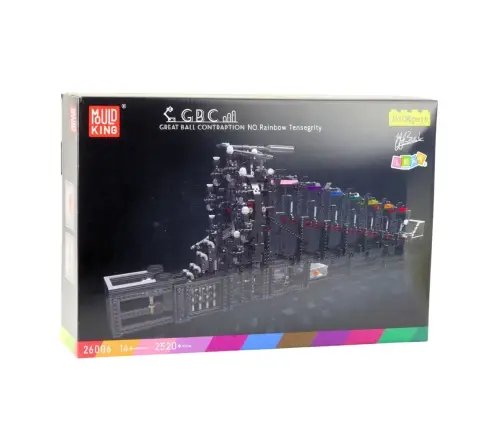 Construction Blocks Ball Track with Electric Motor 2520 pcs.