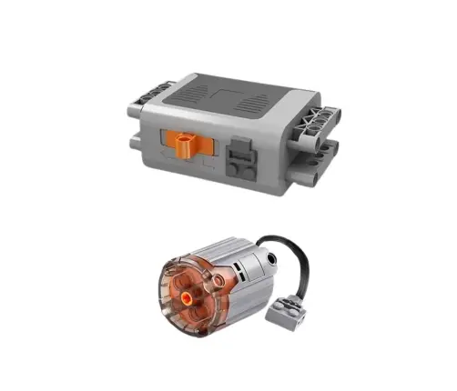 Construction Blocks Ball Track with Electric Motor 2520 pcs.