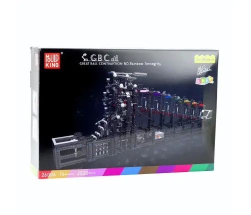 Construction Blocks Ball Track with Electric Motor 2520 pcs.