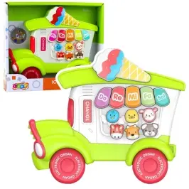 Educational Electric Piano for Toddlers Ice Cream Parlor Green