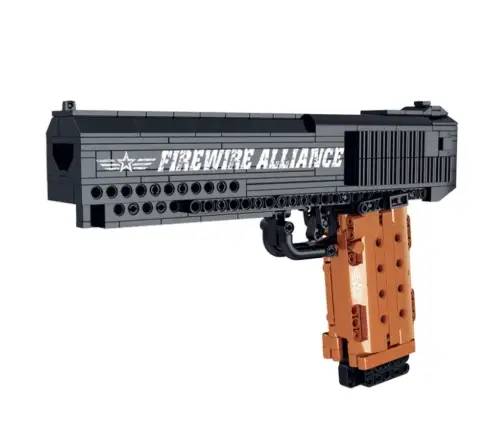 Building Blocks Gun Shooting Function 555 pcs.