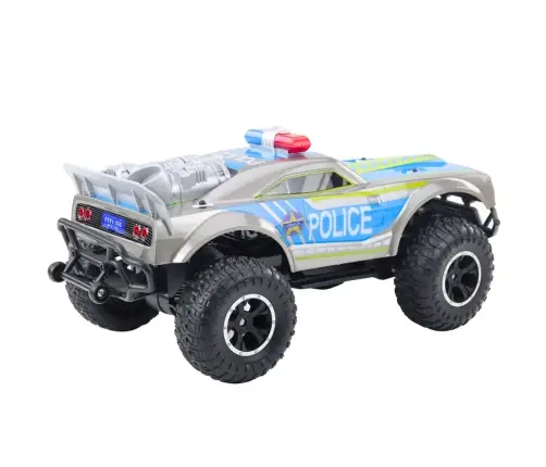 RC Off-Road Police Car 1:8 Silver
