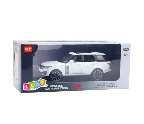 Range Rover Metal SUV White 1:32 Lights Sounds