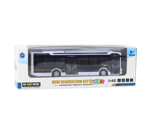 METAL CITY BUS WHITE