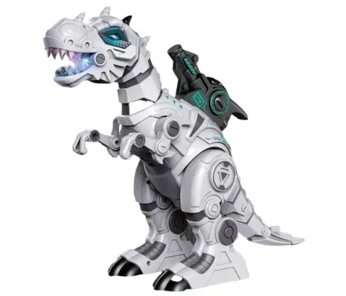 RC Remote Controlled Robot Dinosaur Smoke Effect Lights Sounds