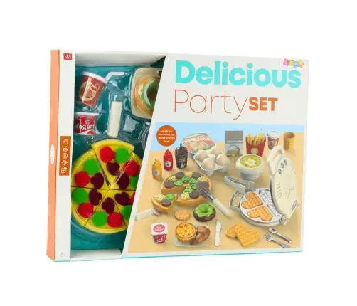 Pizza Waffle Set with Add-ons Kitchen Accessories for Kids