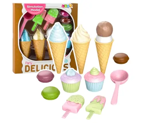 Honey and Sweets Set Cupcakes Macaroons Role Play